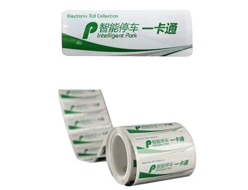 Customized Waterproof RFID Car Windshield Sticker for Car Vehicle Tracking