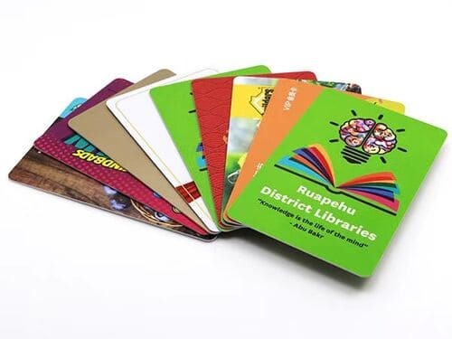 Customized Logo PVC Business Barcode Membership Christmas Card VIP Gift Card with QR Code