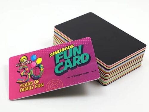 Customized Logo PVC Business Barcode Membership Christmas Card VIP Gift Card with QR Code