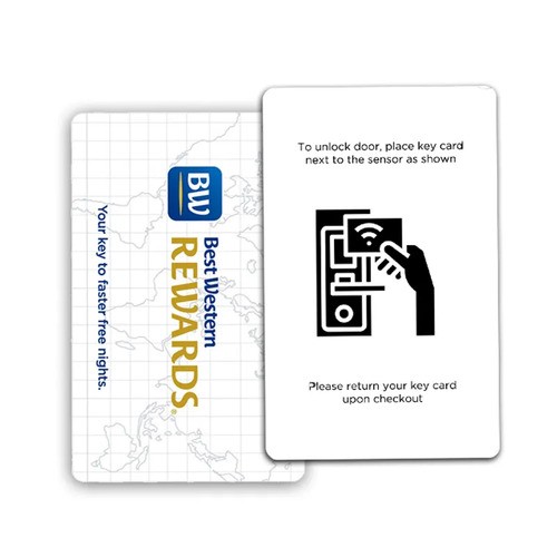 Custom RFID Hotel Key Cards Ultralight EV1 for for Salto, Hilton, IGH, Onity Lock Systems