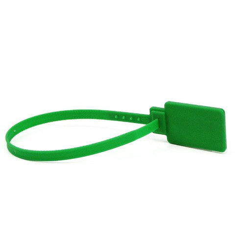 860~960Mhz Disposable RFID PP Cable Tie Tags with Metal Buckle