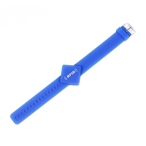 Waterproof RFID 125kHz Silicone Wristband For Water Park Gym Hotel Access Control