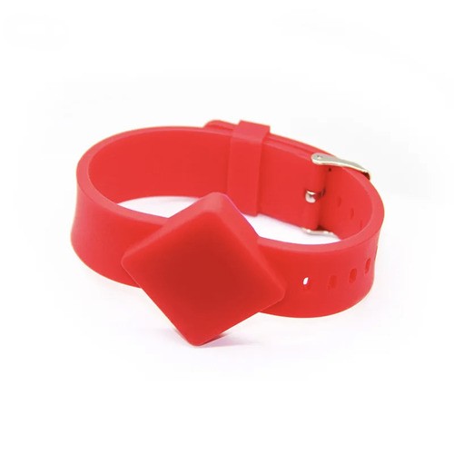 Waterproof RFID 125kHz Silicone Wristband For Water Park Gym Hotel Access Control