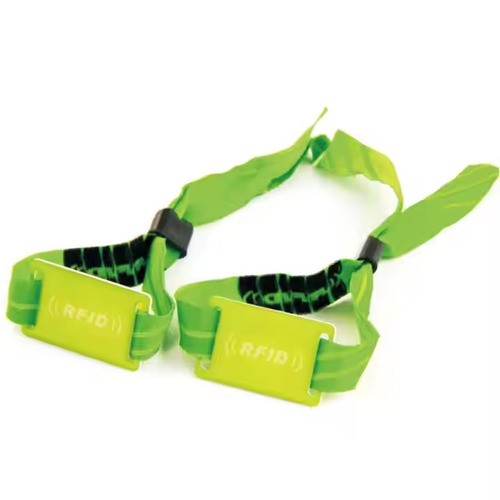13.56MHz Adjustable RFID Polyester Wristband For Sport Musical Festival Cashless Events