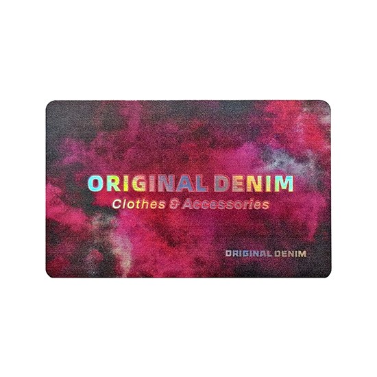 Special Craft Printing PVC Laser Card Membership Card VIP Card For Club