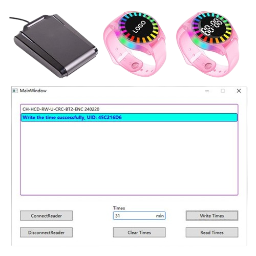 RFID Wristbands & RFID Countdown Vibration reminder bracelet