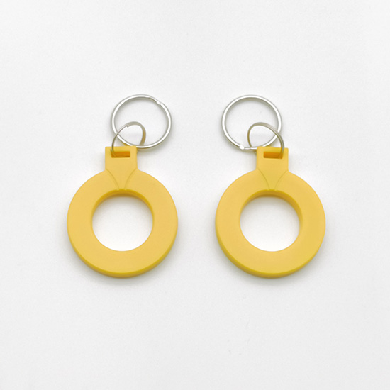 Donut Shape Waterproof RFID ABS Keyfob for Access Control