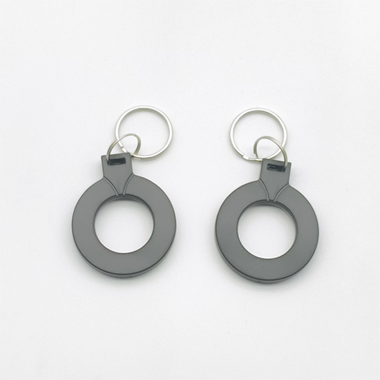Donut Shape Waterproof RFID ABS Keyfob for Access Control