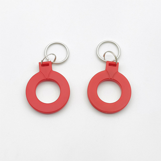 Donut Shape Waterproof RFID ABS Keyfob for Access Control