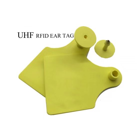 Wholesale Long range UHF RFID QR Code animal smart ear tags for sheep pig