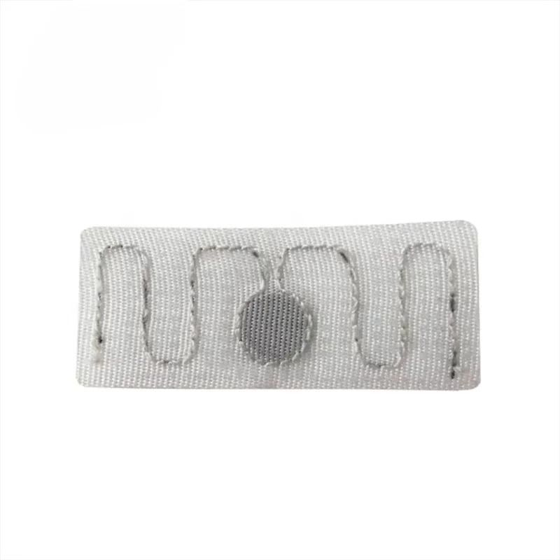860-960MHZ UHF textile fabric woven linen clothing rfid laundry tag supplier