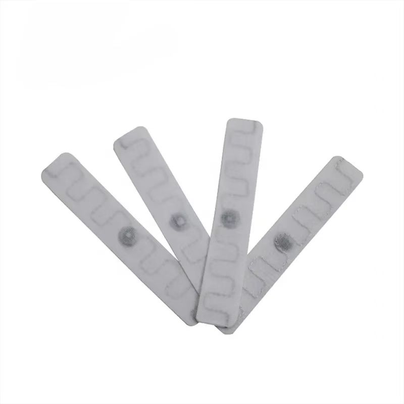 860-960MHZ UHF textile fabric woven linen clothing rfid laundry tag supplier