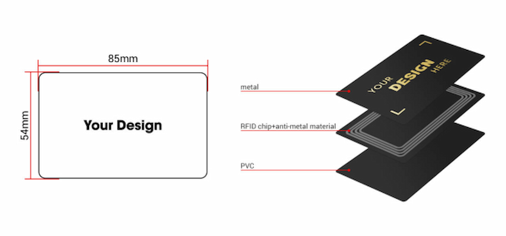 metal rfid business card metal rfid business card