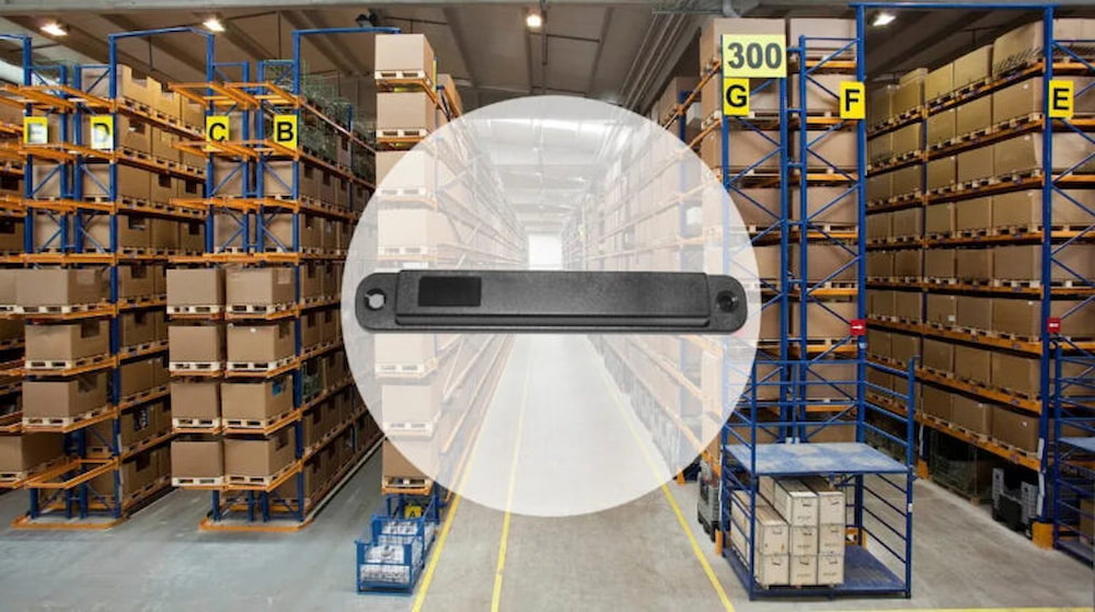 UHF Long Range Anti-Metal RFID Tag for Asset Tracking