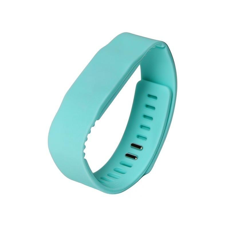 Waterproof RFID silicone wristband close-up showing durable material and embedded chip
