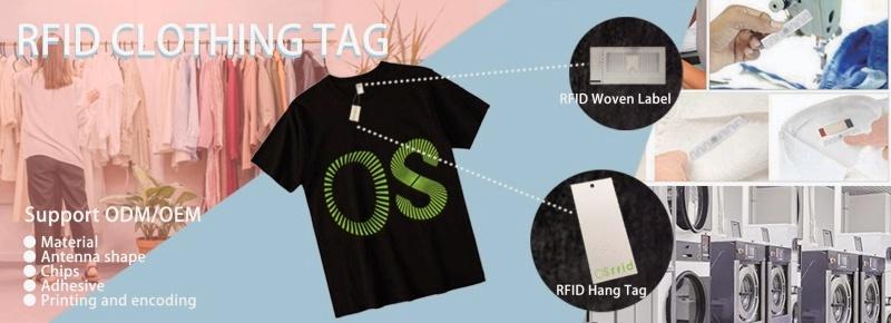 RFID garment inventory scanning system in retail store bulk reading clothing