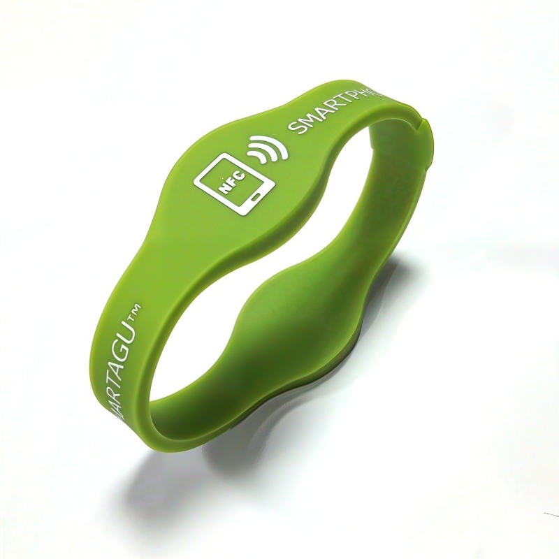 IP68 waterproof RFID NFC silicone wristband