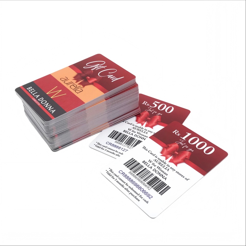 Custom Gift Cards for Retail Loyalty and Membership Programs