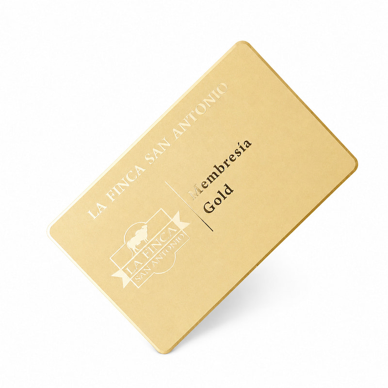 Color options for customized NFC metal business cards