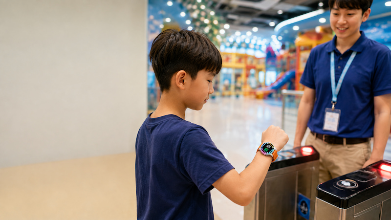 RFID timing wristband for amusement park system providers and builders RFID timing wristband for amusement park system providers and builders