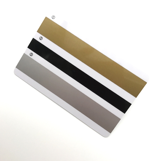 Plastic Card With Colorful Magnetic Stripe