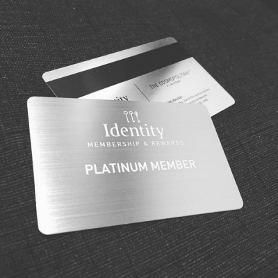 Metallic Membership Card