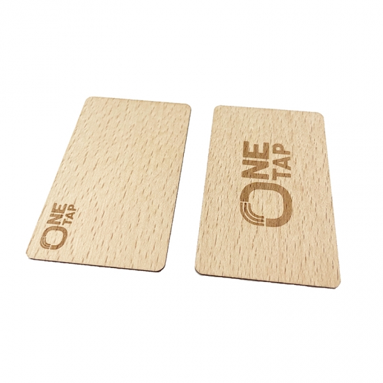 Eco friendly RFID wood card