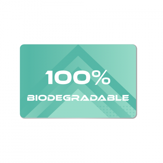 Polylactic acid (PLA) Bio-sourced Eco-friendly cards