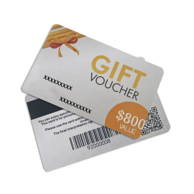   Plastic Gift Cards