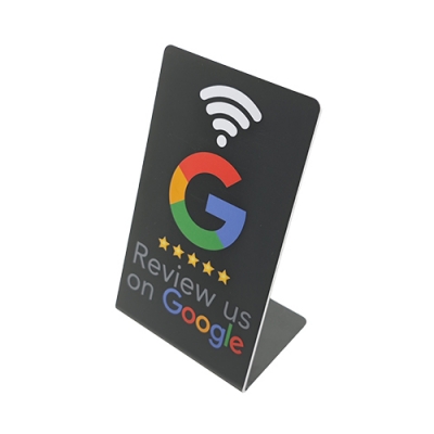  google review NFC Menu Stand