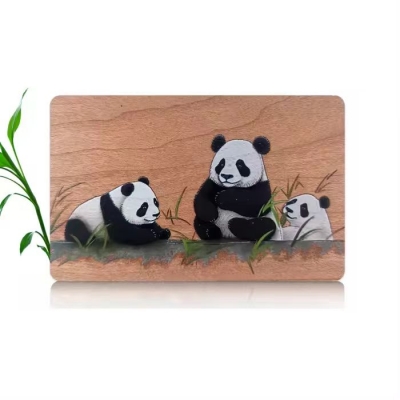 RFID Wooden Bamboo Hotel Key Card