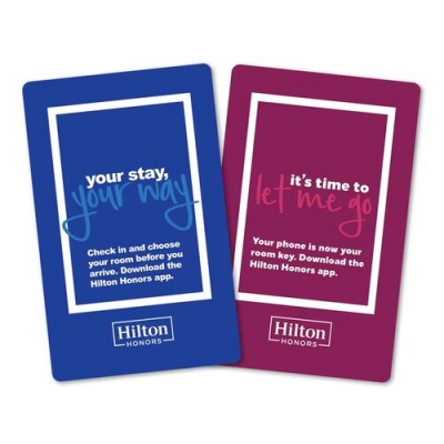 RFID Hotel Room Key Cards