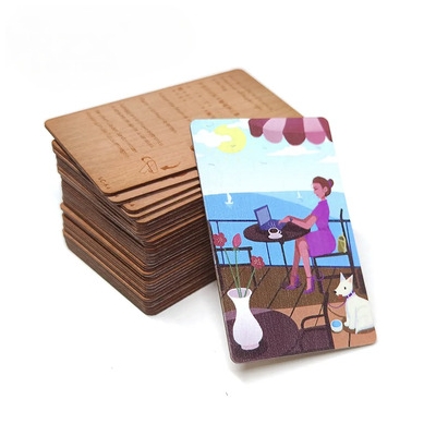  Eco-friendly RFID Wooden Card