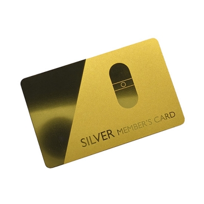 PVC plastic Mirror Card