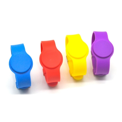silicone wristband for access control