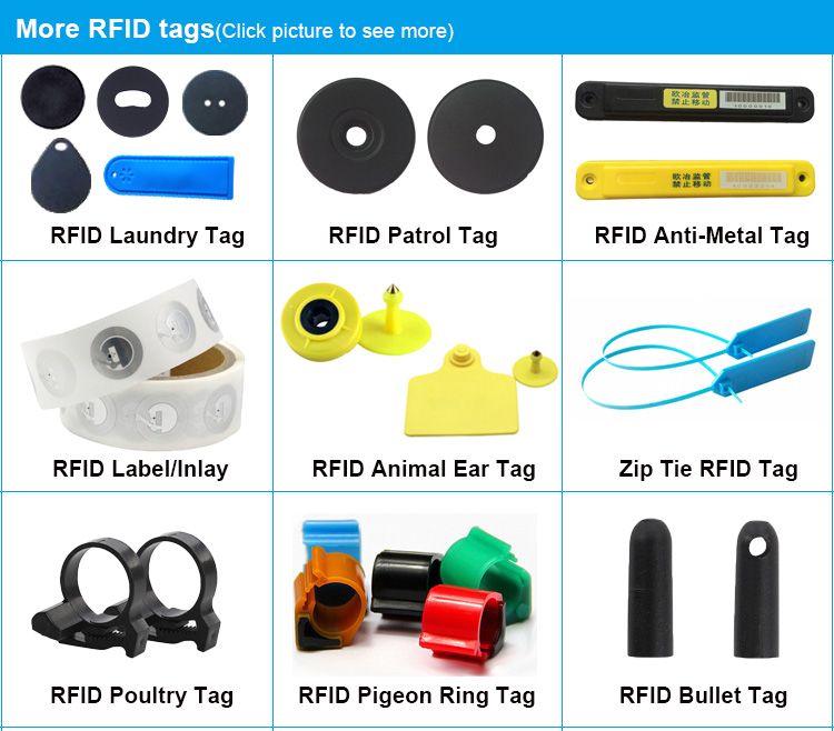 8 common forms and applications of UHF RFID tags