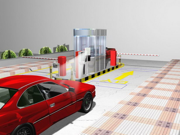 RFID vehicle management | RFID intelligent parking lot management system application