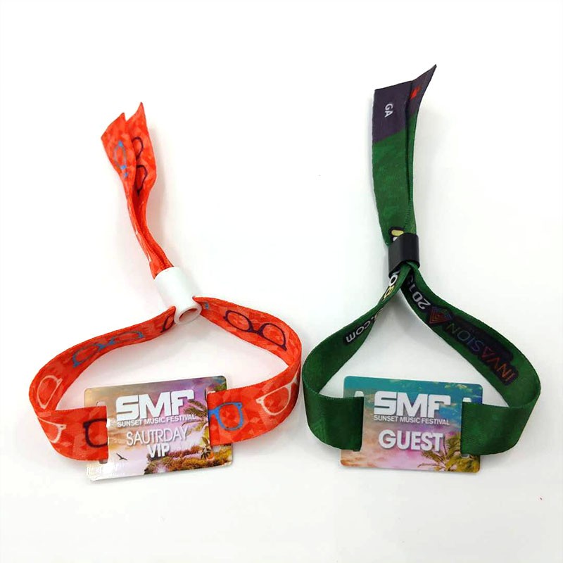 Cloth Wristbands,RFID Fabric Wristbands For Events & Festivals--Waterpark RFID Solutions by RFID Meihe