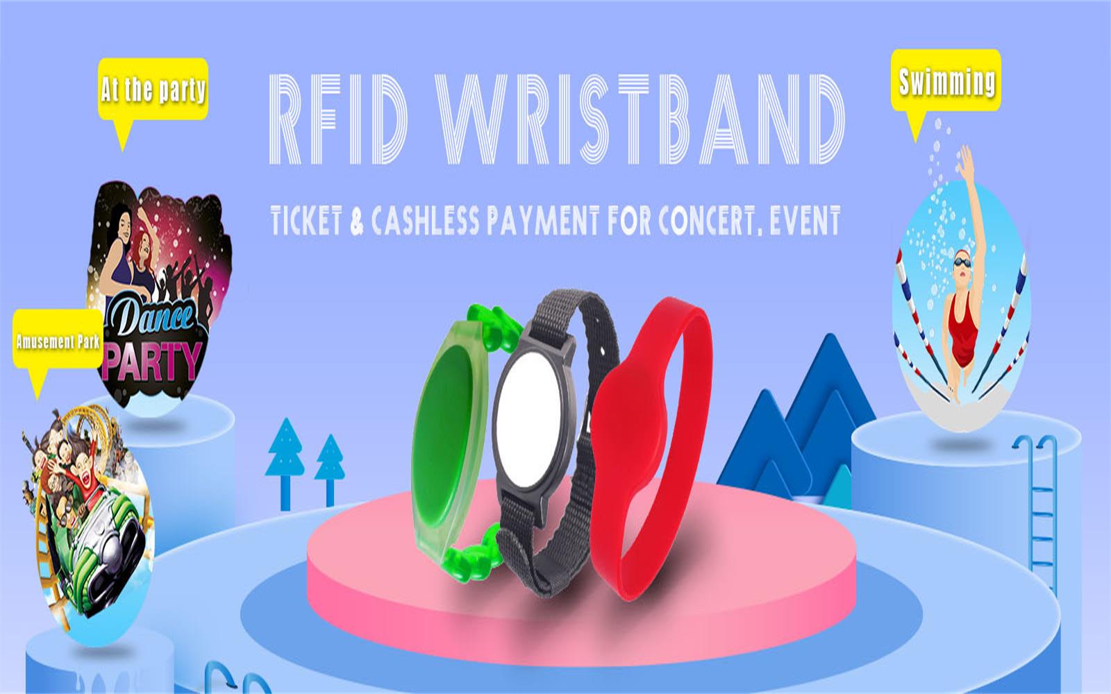 Application of RFID wristband.