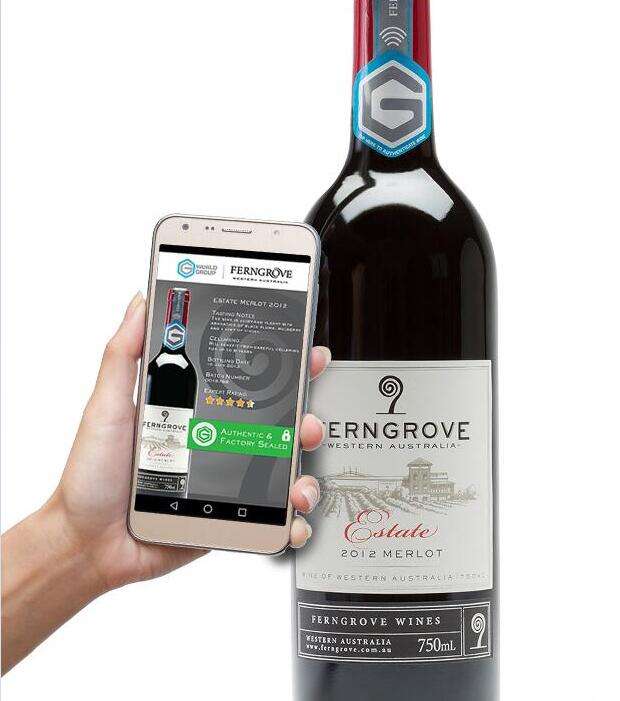 RFID anti - counterfeiting system program for Wine